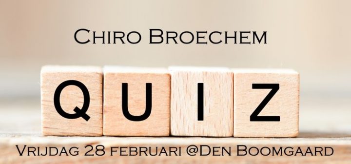 Inschrijvingen Quiz 28 februari