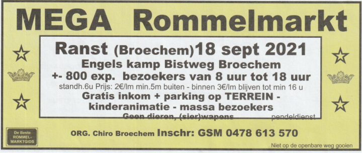 MEGA Rommelmarkt